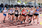Womens under-17s  Northern 3 Stage Road Relay, SportsCity, Manchester. Photo: David T. Hewitson/Sports for All Pics